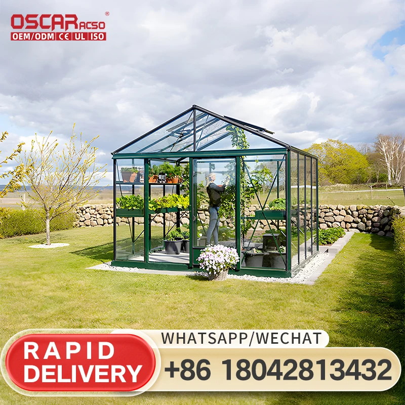 

Multifunctional Aluminum Glass House Sunroom with Customization Option for UK B2B Customers