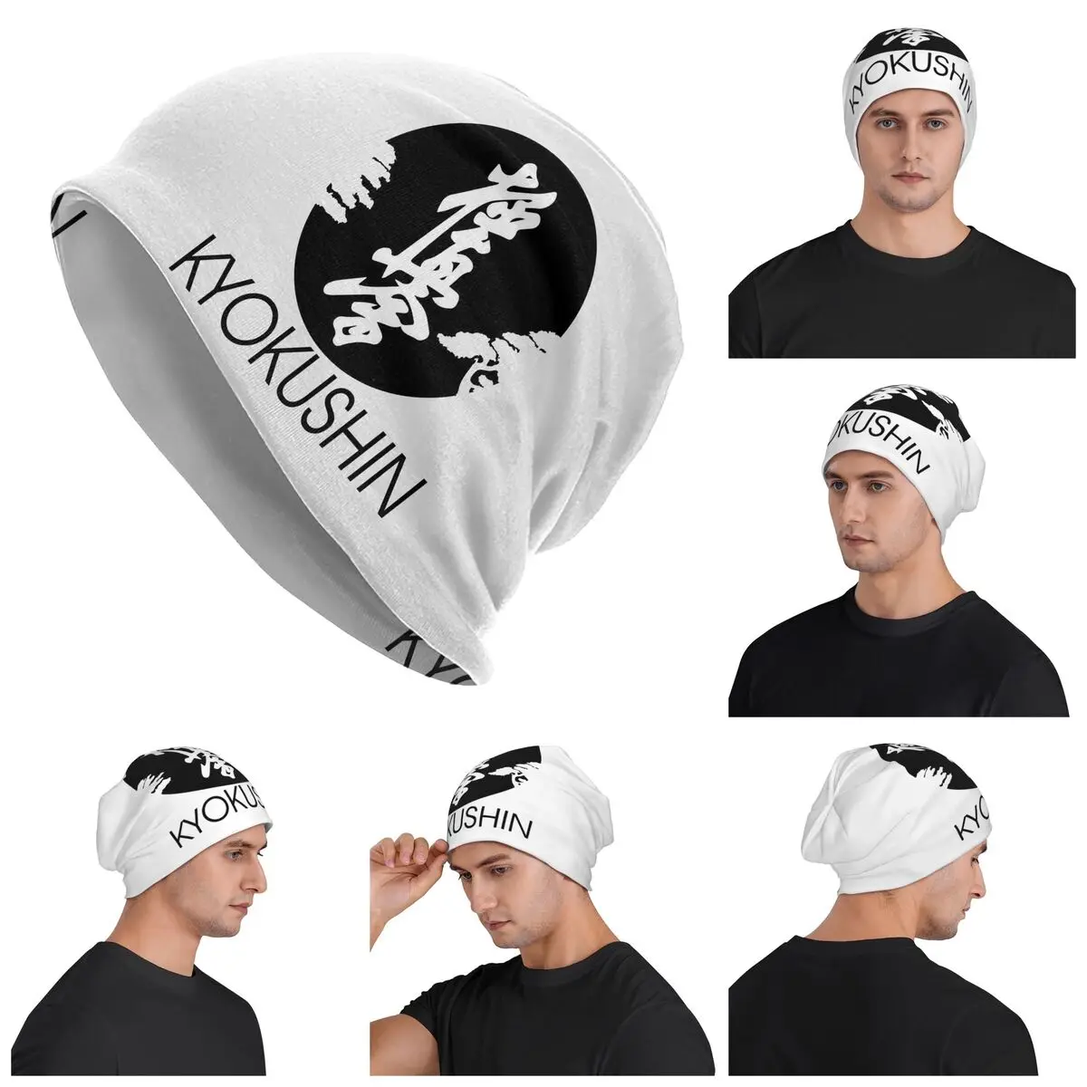 Kyokushin Karate Bushido Values Unisex Adult Beanies Caps Knitted Bonnet Hat Warm Hip Hop Autumn Winter Outdoor Skullies Hats