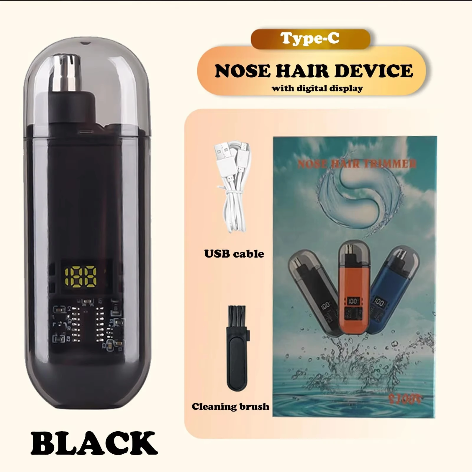 Suitable for Men, USB Charging - Nose Hair Trimmer recension och pris