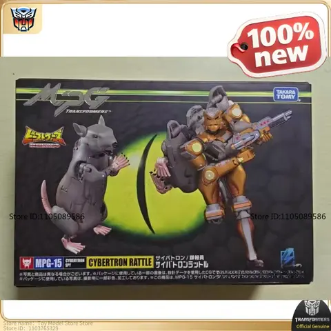 Helt ny originallåda Transformer G1 MPG-15 Rattrap Samling av ornament Klassisk leksaksdekorationer Figur Ornament Presentrobot 10 best sales Transformers Toys Original - №2