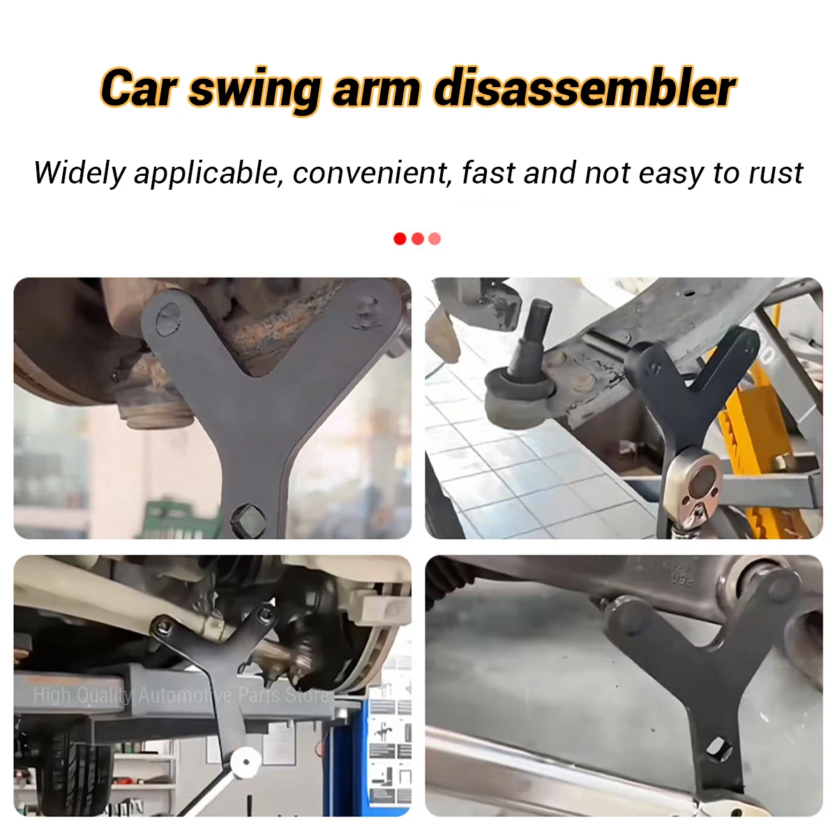 Automotive Lower Control Arm&Ball Joint Removal Tool Labor-Saving Car Lower Arm Disassembly Tool Swing Arm Ball Head Separation