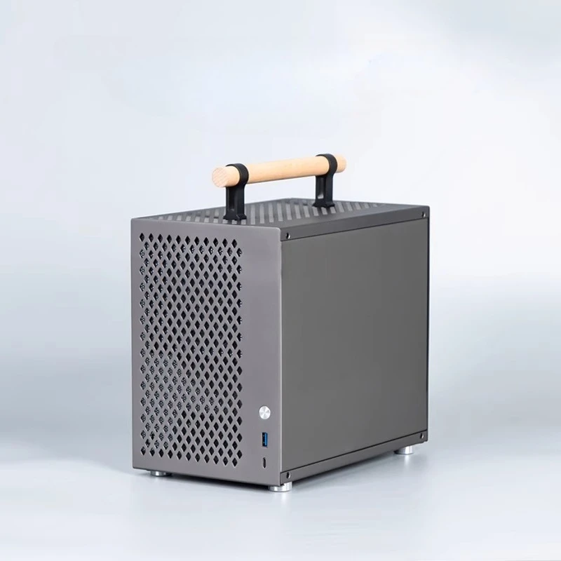 P70 All-aluminum Mini ITX Portable SFX Desktop Direct Plug-in Non-C24U35A4 Small Mainframe Case