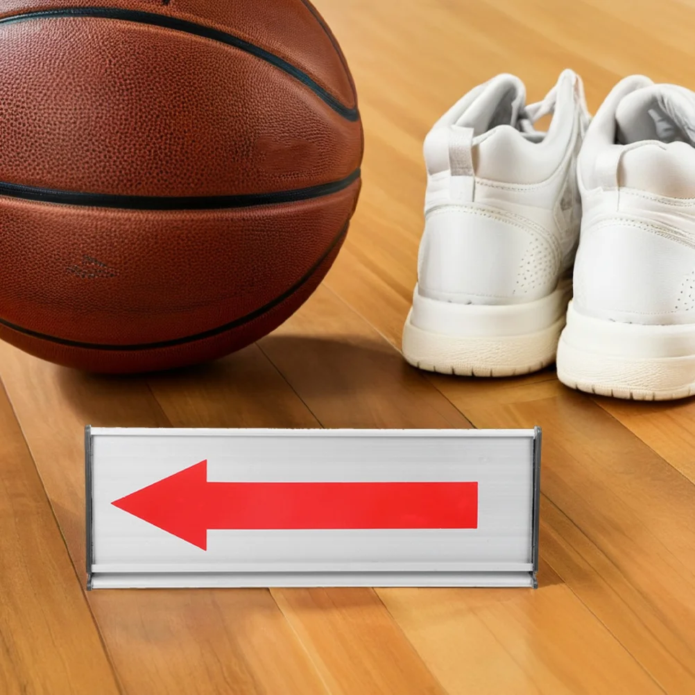 

1 Set Aluminum Alloy Basketball Serve Converting Board Arrow Direction Toggle Switch Referee Equipment Sports Converter Board