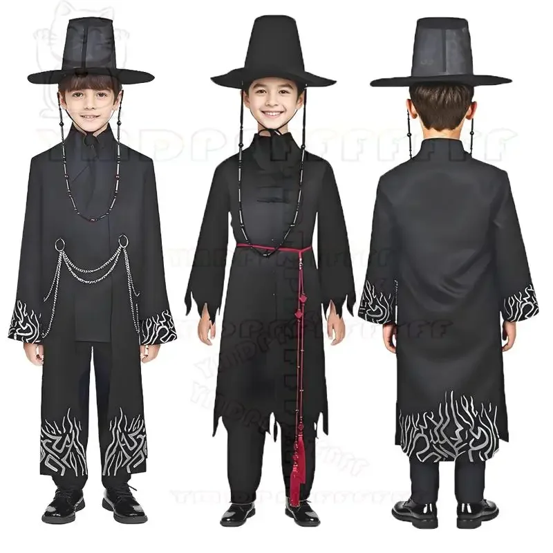 

Певица Цинь Юби Косплей Костюм Набор Черный Комплект Аксессуары Ожерелье Шляпа Хэллоуин Карнавальная Ночь Новый Продукт