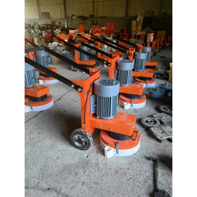380 type electric 220 volt built-in vacuum fan 4-claw floor grinder