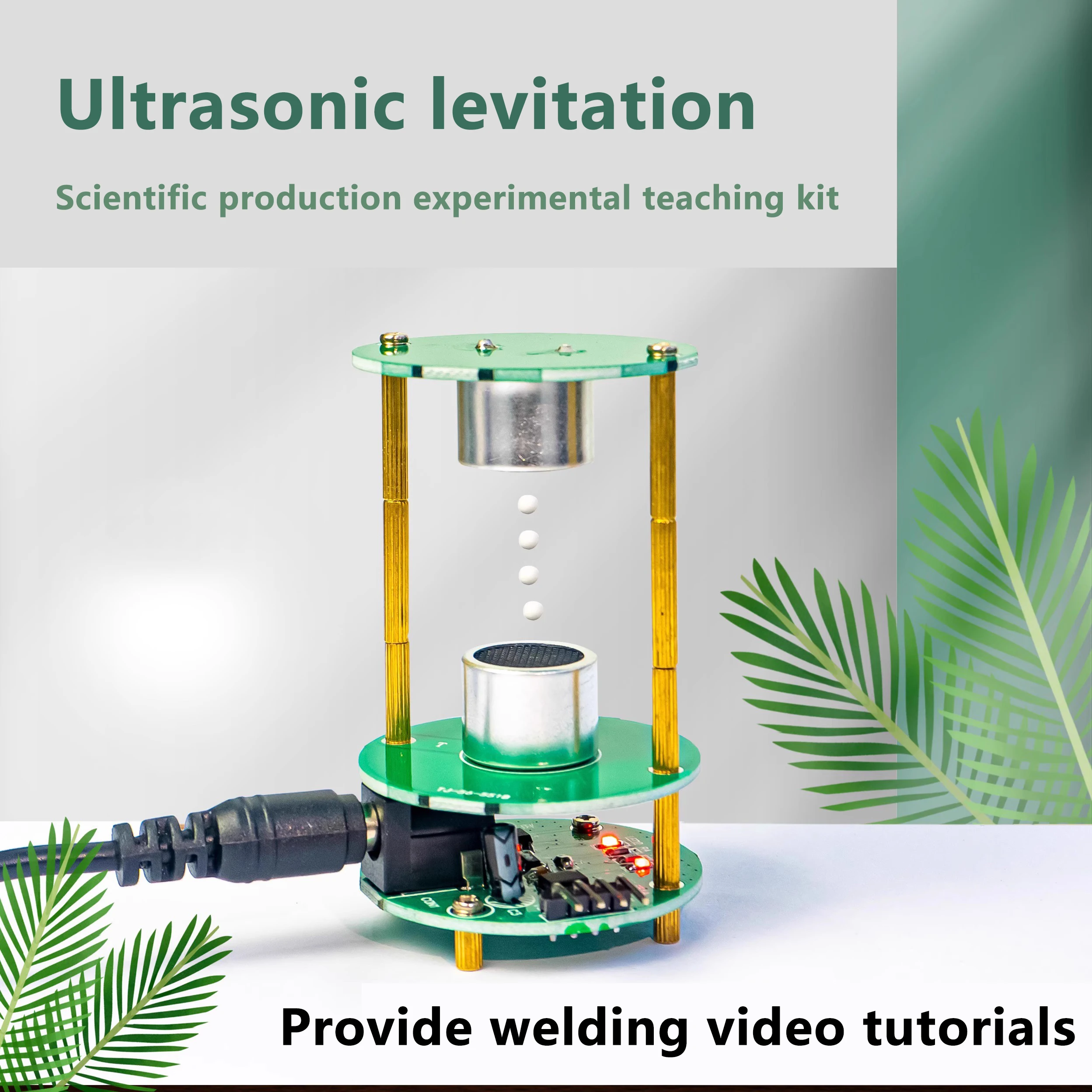 Ultrasonic Levitation Standing Wave Controller DIY Electronic Technology Kit for Practicing Welding and Assembling Components