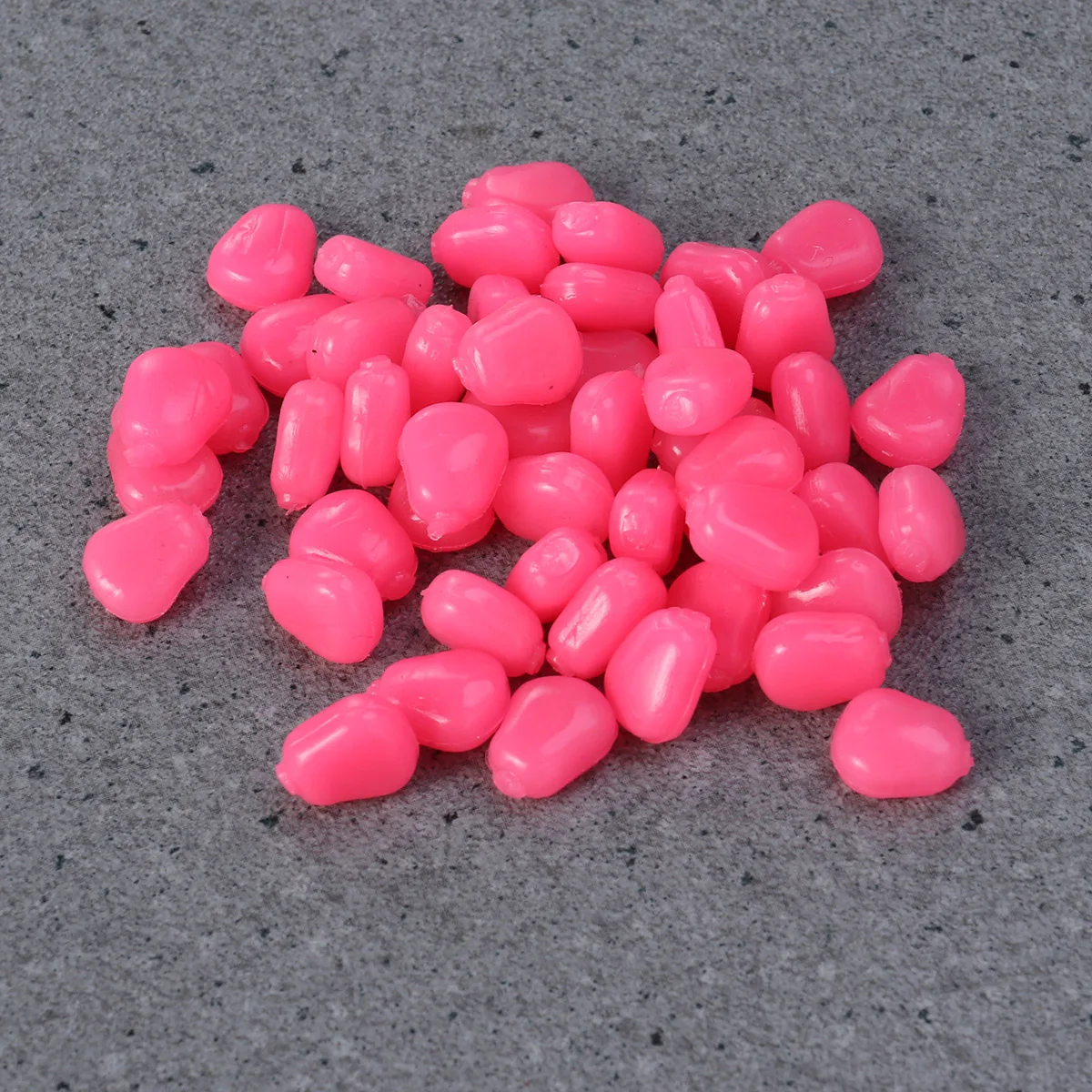 

50 Pcs Corn-grain Fish Bait Fishing Lure Spoon Lures Bass Boxed Simulation Baits