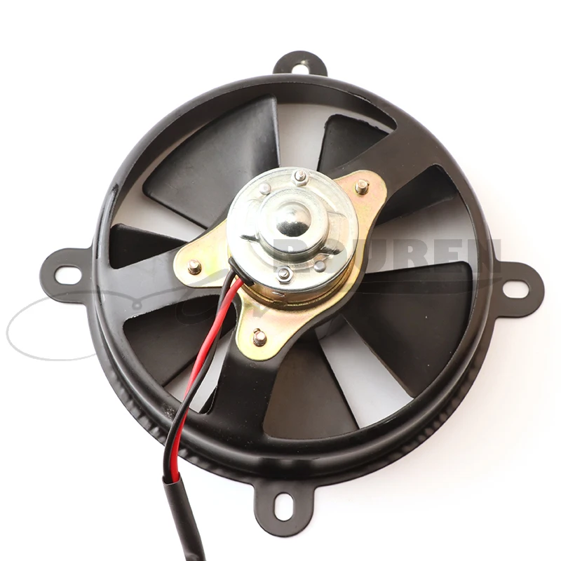 

6 Inch Radiator Cooling Fan High Performance 12V Slim Thermo Electric For 150c 200cc Quad Dirt Bike ATV Buggy