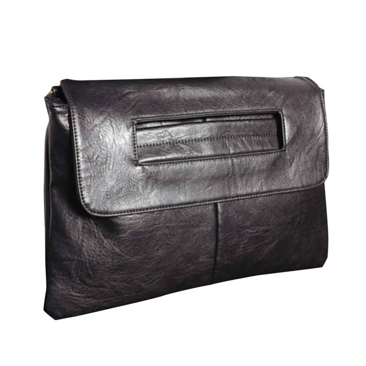 Fashion evening bag, elegant and exquisite, vintage PU leather clutch bag, large capacity wristlet handbag women's wallet envelo image 6
