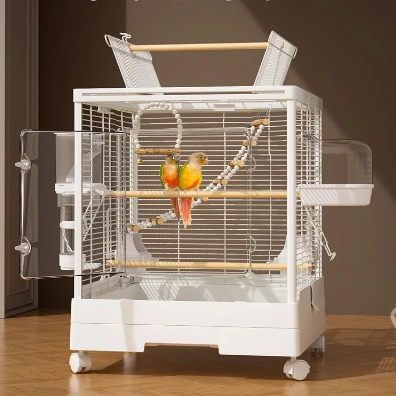 

Parrot Large Size Bird Cages Nest Supplies Accessories Canaries Birdcage Transfer House Lovebird Nest Seat Bird House Outdoor
