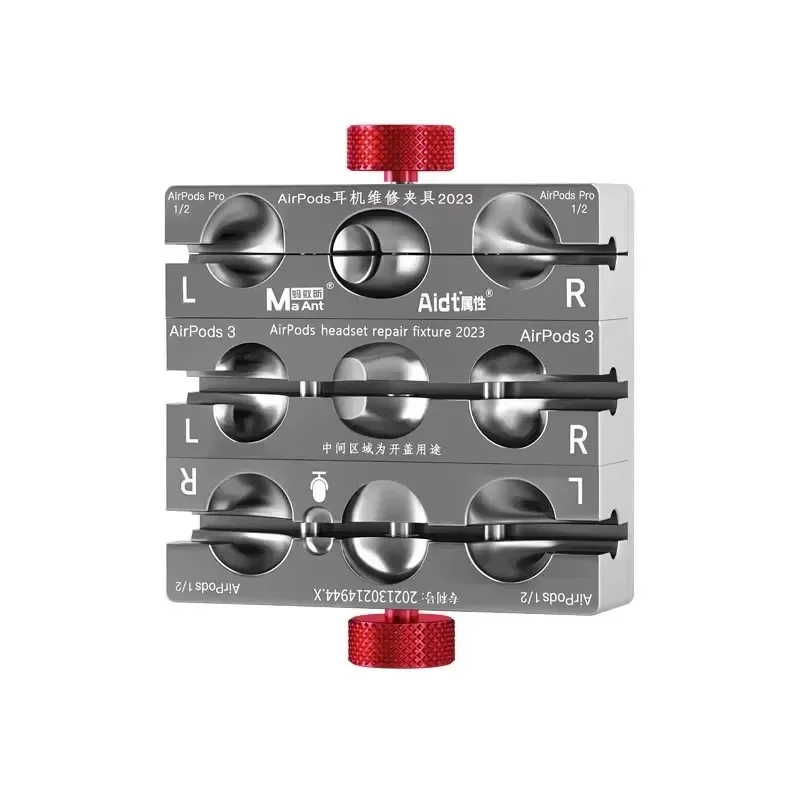 custom for MaAnt P1 Rotating Headphone Repair Fixture Open Cover Alignment Tool for Airpods Pro 1 2 Wireless Earbuds Housing
