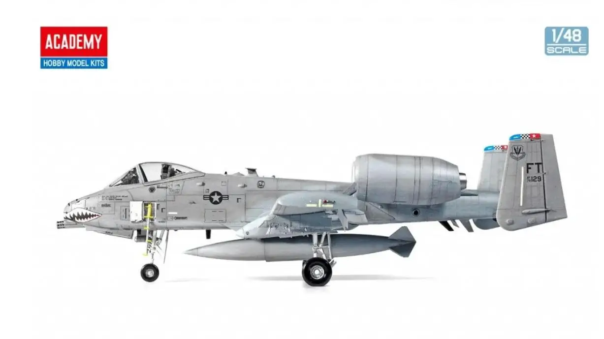 Academy Hobby 12348 1/48 A-10C Thunderbolt II USAF 75th Squadron Model Kit