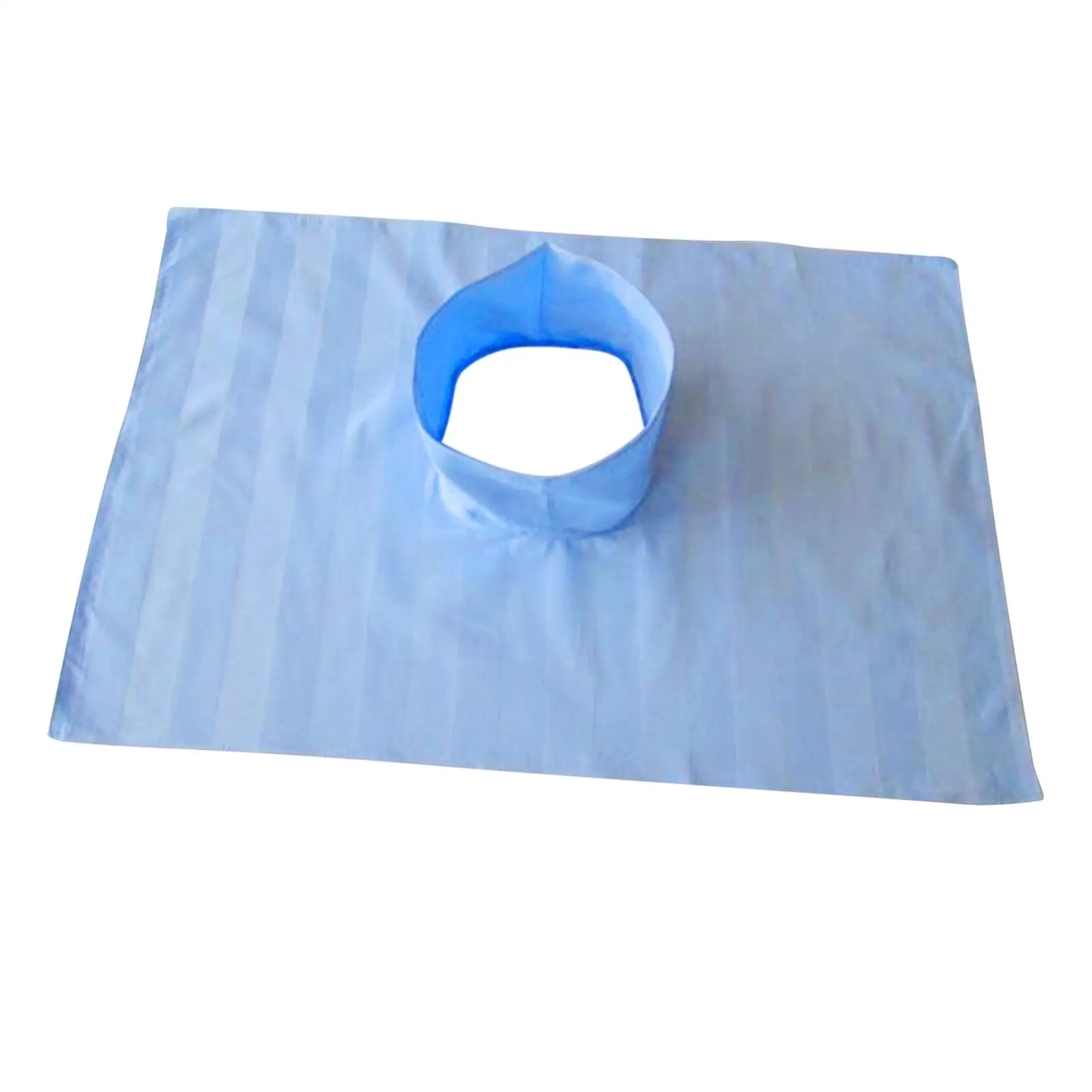 Soft Cotton Massage Bed Sheet Satin Strip Breathable Protector for Beauty Salon Spa Care with Adjustable Curling Selvage
