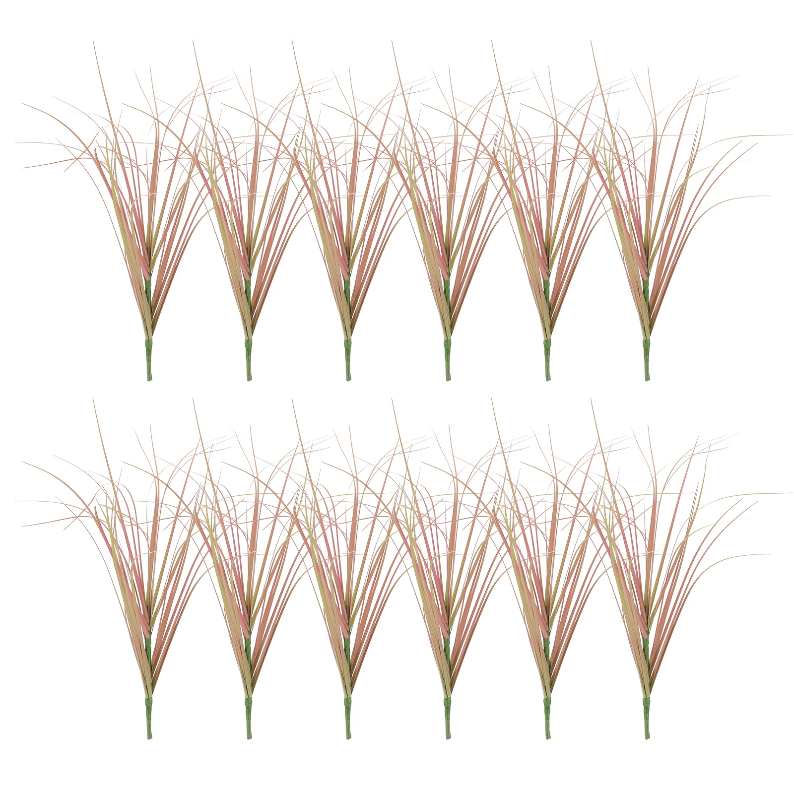 

12pcs Decoration Plants Decoration Lifelike Fake Artificial Grass Outdoor Props Grass Model Adornments Simulation