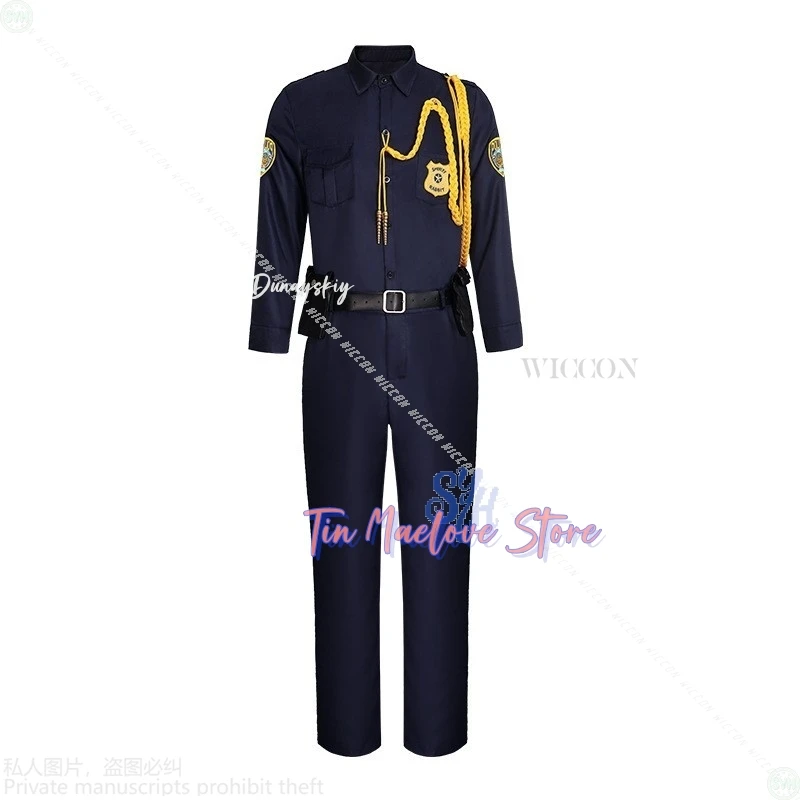 أنيمي فيلم 2 تأثيري فروي الثعلب Kawaii كوسبفلي в상 وسيم الشرطة موحدة الثعلب ملابس الأذن Furrsuit هالوين عيد الميلاد حفلة لعب الأدوار #6