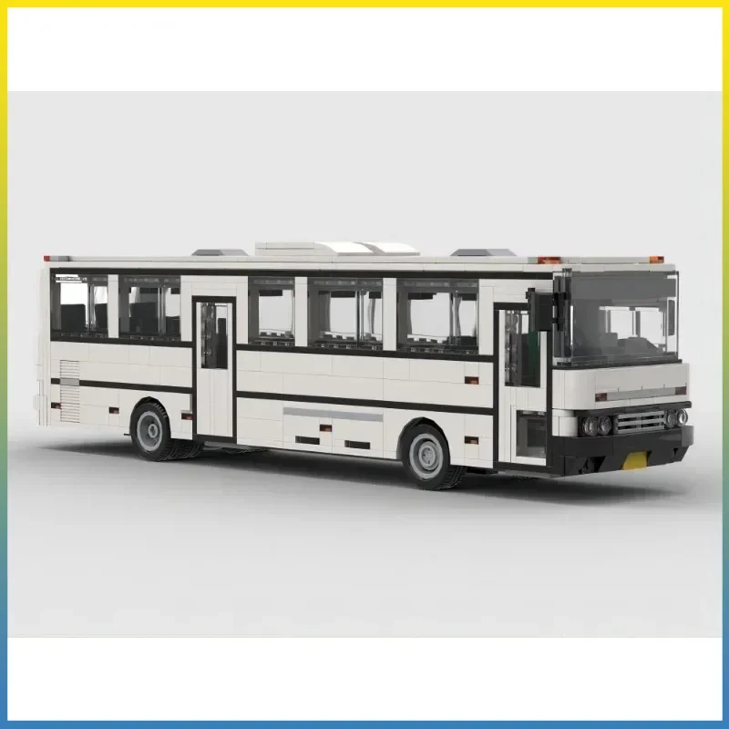 MOC 1173 قطعة الناقل 256.22V1 حافلات المدينة نموذج لتقوم بها بنفسك اللبنات التراص الطوب ألعاب تعليمية إبداعية هدية طفل