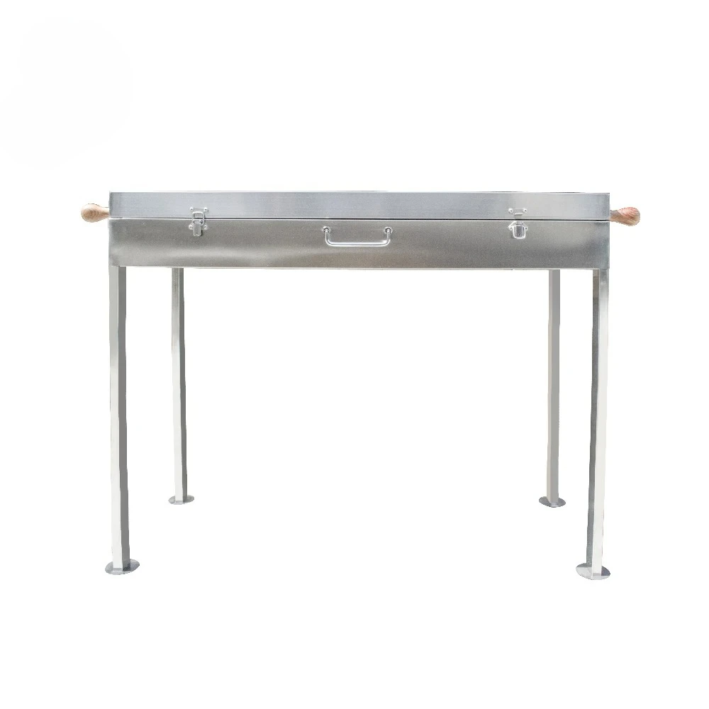 Manufacturer Custom Resturtant Commercial Camping Portable Charcoal Rotisserie Kebab Barbecue Bbq Smoker Grill