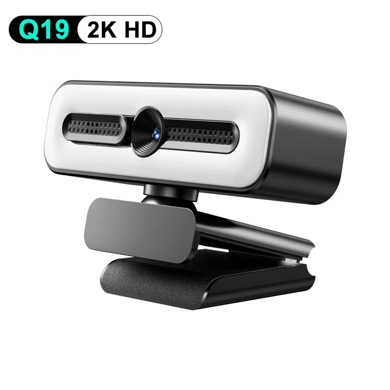 Xiaomi Q19 4K Luce di riempimento Webcam 2K Messa a fuoco automatica Filtro di bellezza Fotocamera 1080P Full HD Webcam per PC/laptop con microfono per Live 2025