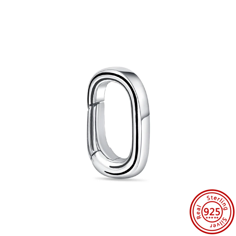 New 925 Silver Rings Styling Two-ring Connector Links Charms Fit Original Pandora Me Rings DIY For Women Jewelry Gift Making