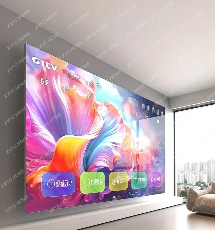 

Безрамочный телевизор с защитой экрана LCD высокой четкости для защиты зрения, полноэкранный, с возможностью настройки на английском языке.