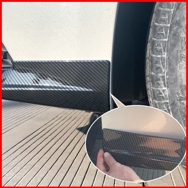 

For Nissan Sentra 2016-2019 Both Sides Front Bumper Protective Corners Diffuser Lip Decorative Frame Car Styling Accessories