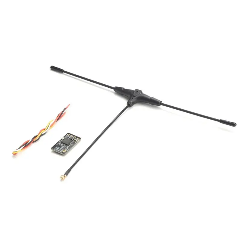 AS96-ELRS 915Mhz NANO Expresslrs Receiver With T Type Antenna Support Wifi Upgrade For RC FPV Traversing Drones Parts