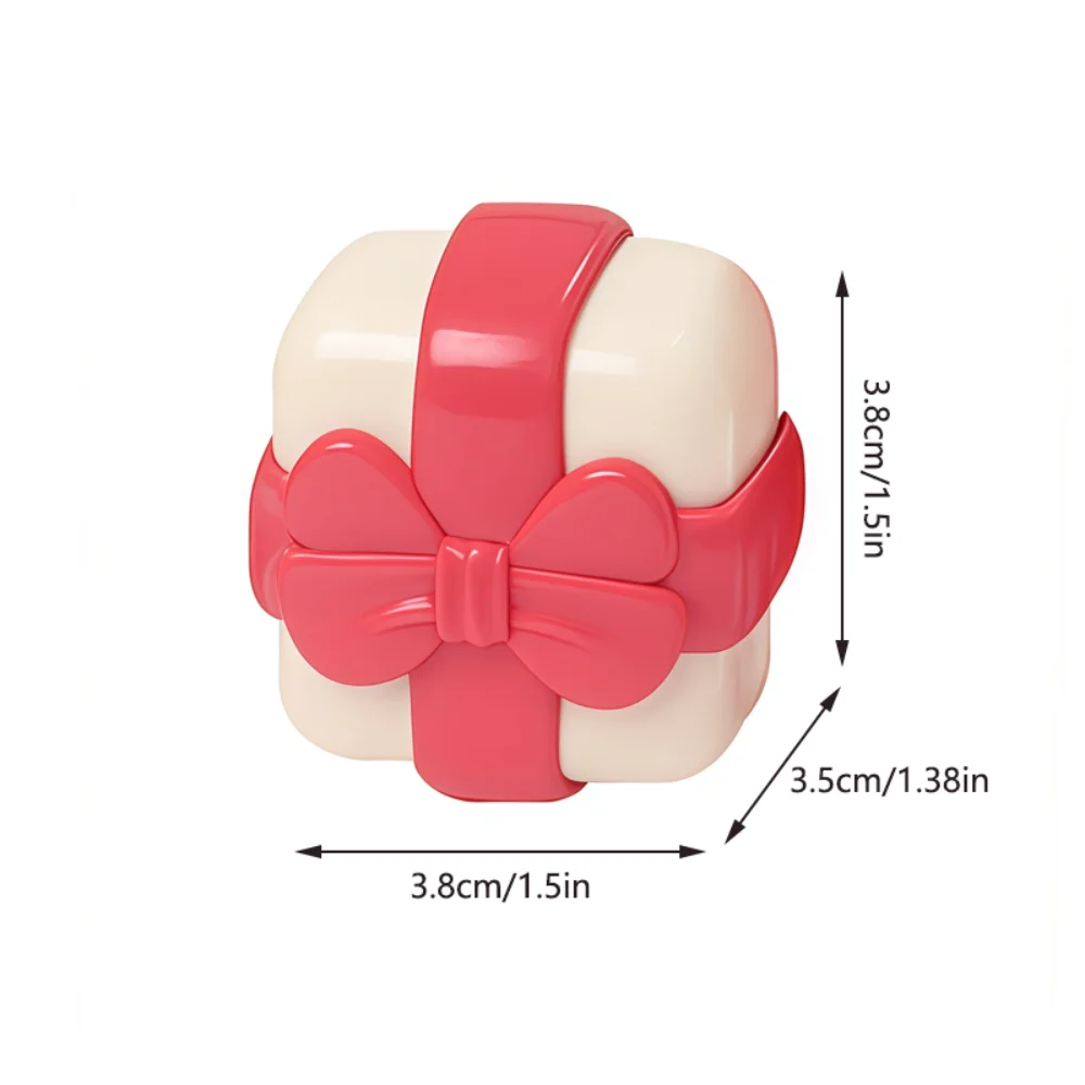 ملمع شفاه مرطب للشعر عشوائي مكون من 6 ألوان، يدوم طويلاً، سهل الاستخدام، بلسم شفاه للعناية بمكياج الشفاه هدية عيد الميلاد #6