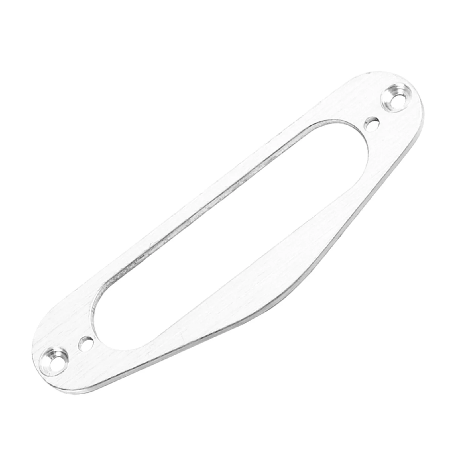 

Single Coil Pickup Ring Silver Finish Electric Guitar Metal Mounting Frame Replacement Upgrade Accessory Gb407e