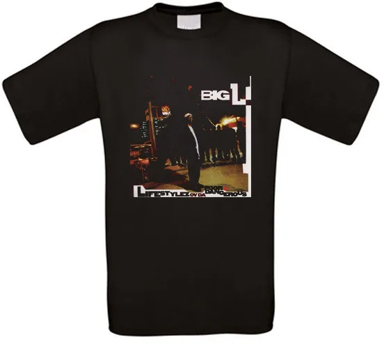 Футболка Big L образец живота, опасная, Ditc, рэп, хип-хоп Футболка Big L образец живота, опасная, Ditc, рэп, хип-хоп