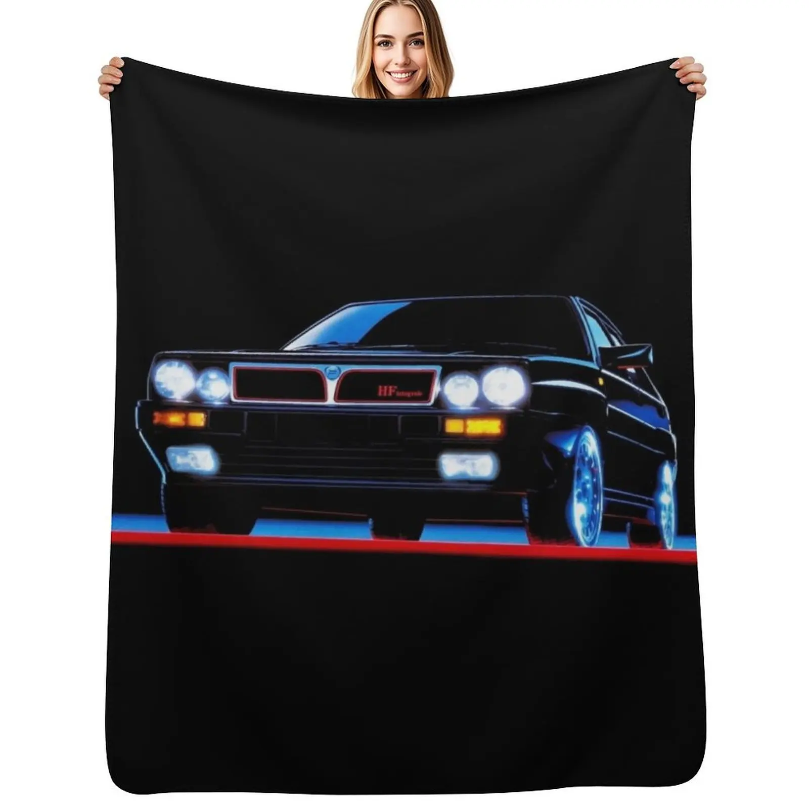 DELTA HF - ADVERT Throw Blanket Blankets For Sofas Sleeping Bag Summer Bed Stuffeds Soft Big Blankets