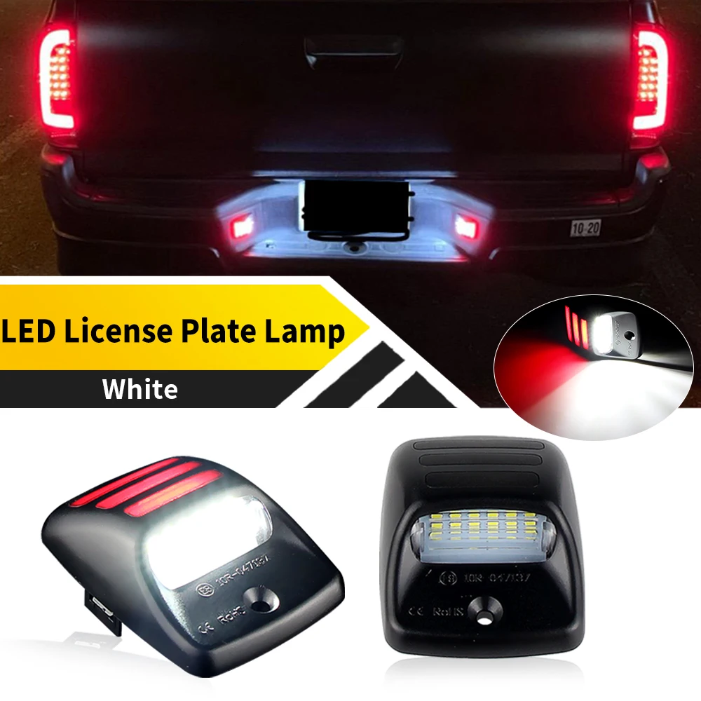 

2 шт. OEM светодиодные лампочки для номерного знака для Toyota Tacoma 2005 20006 2007 2008 2009 2010-2015 для Toyota Tundra 2000 2001-2013