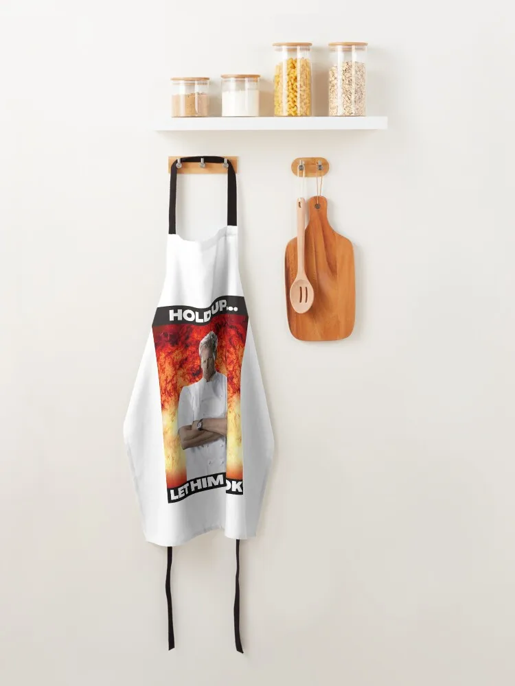 امسك... Let Him Cook Apron Waiter Uniforms ملابس المطبخ الشواء للرجال