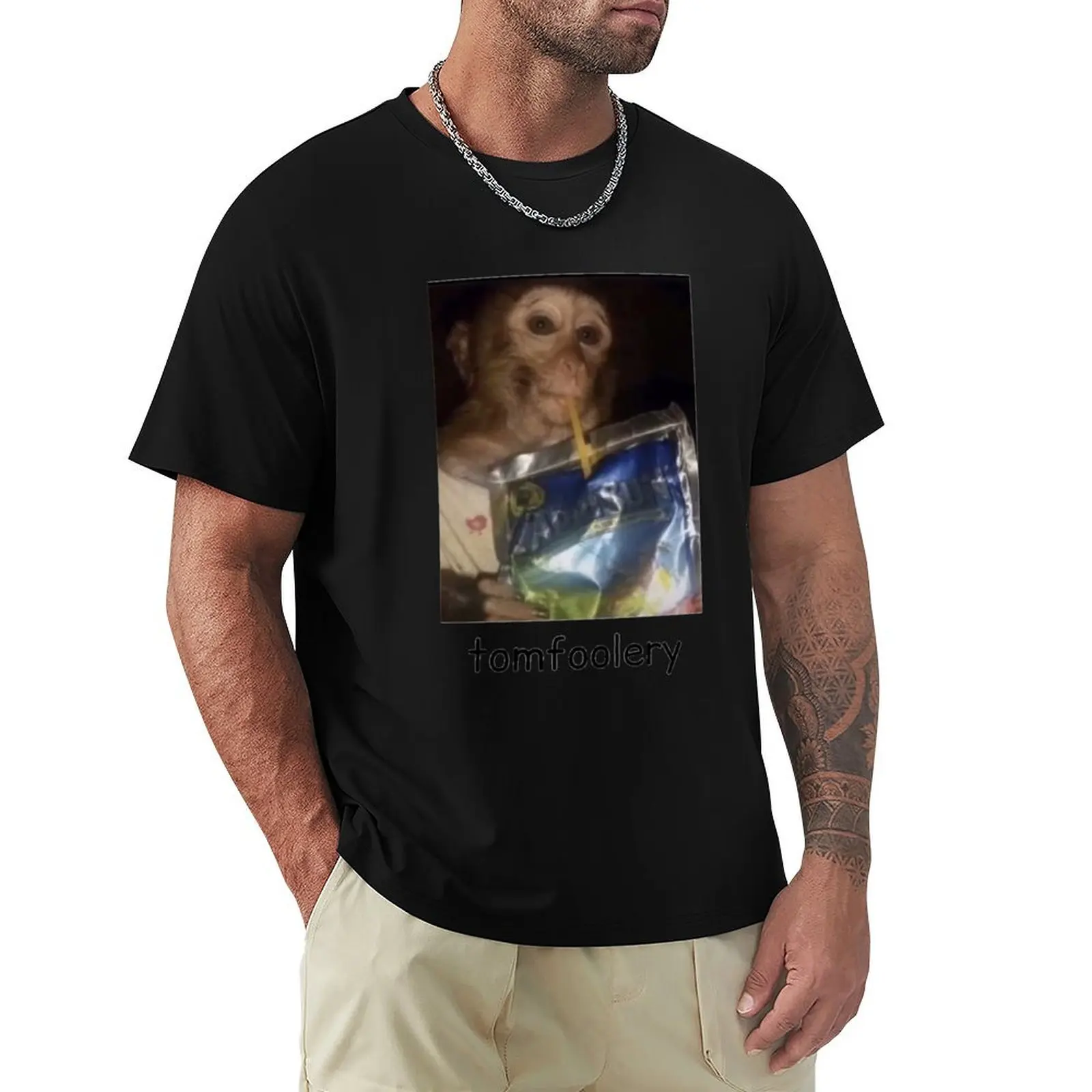 

Tomfoolery funny monkey T-Shirt new gifts and t-shirts summer shirt T-shirts man boys whites mens designer t shirt
