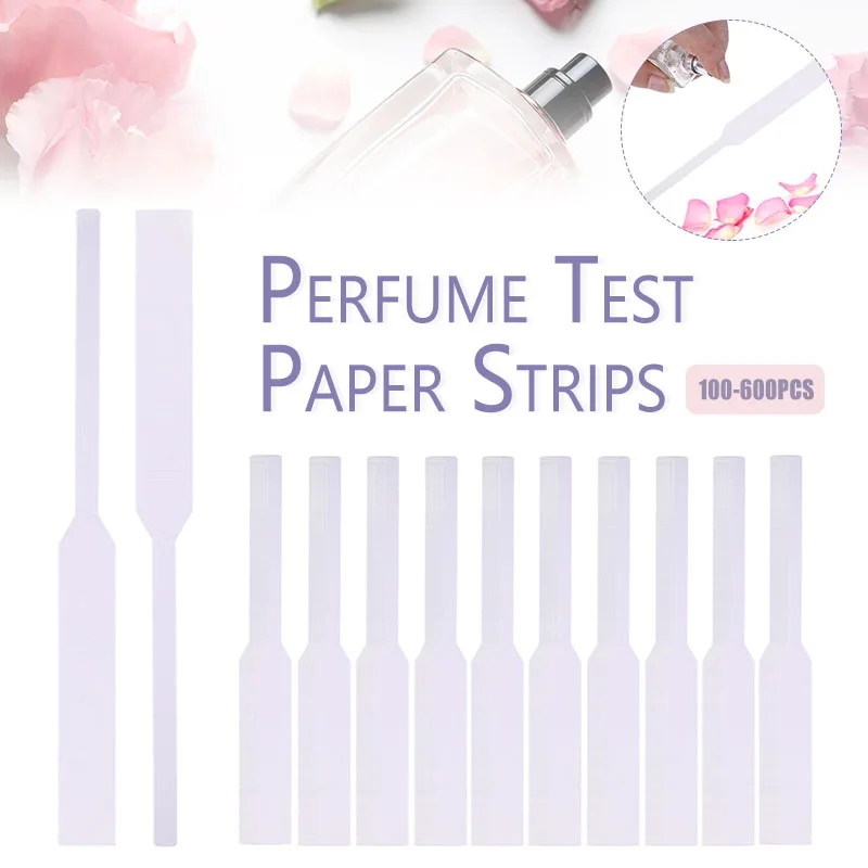 

Perfume Test Paper Strips Portable Fragrance Aromatherapy Paper Perfume Essential Oil Testing Strip New