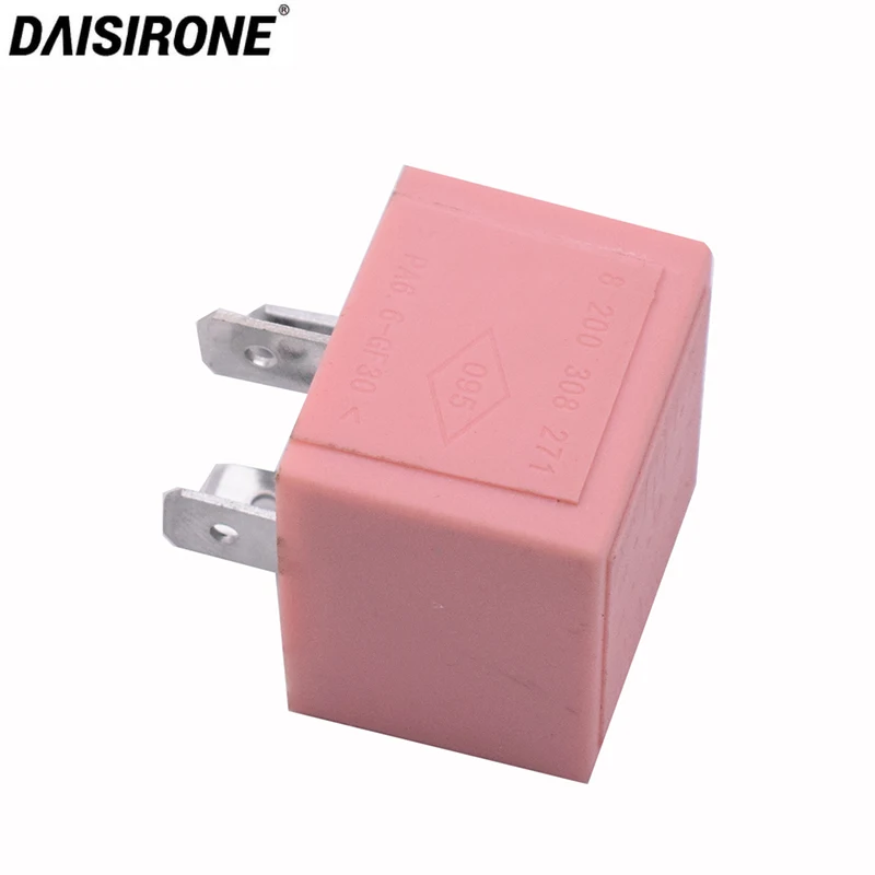 4-Pin Pink Relay For Renault Clio Trafic Megane Vivaro Nissan 20240041 8200308271