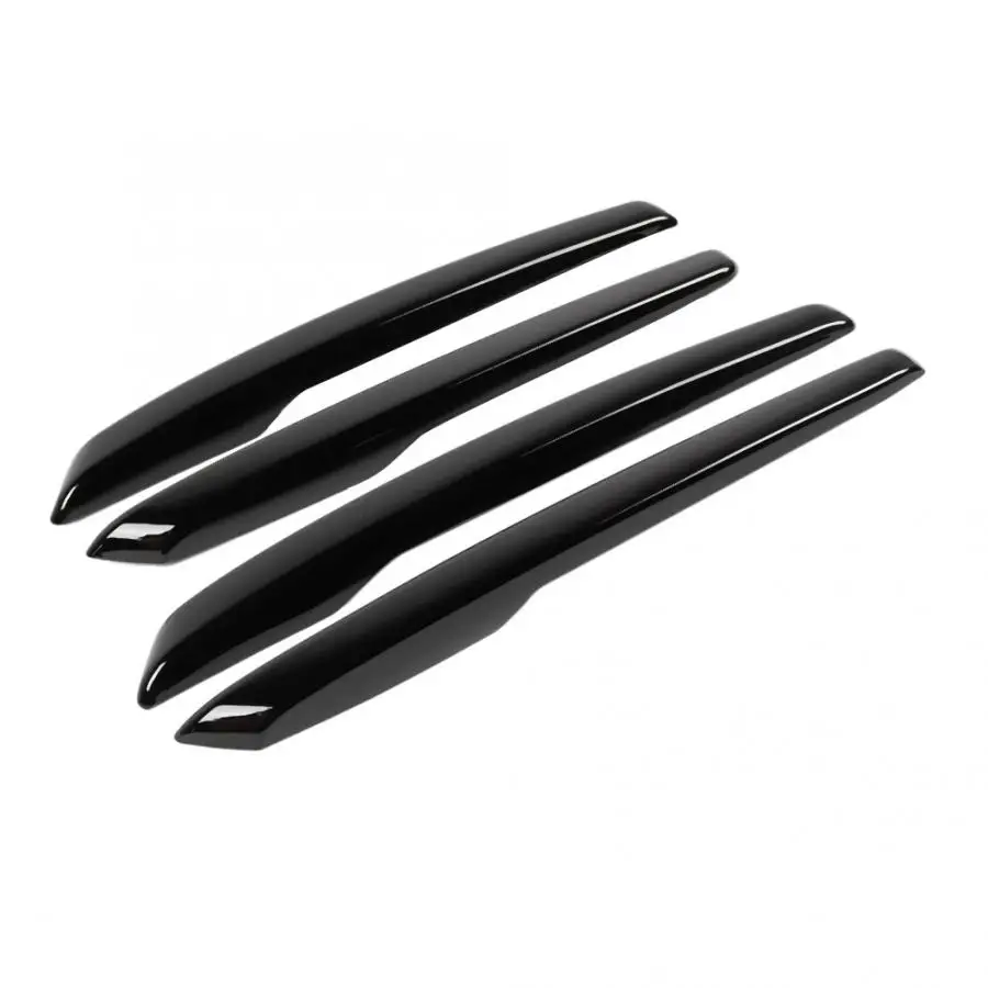 4pcs Piano Black Side Air Vent Trim Cover Decor Fit For Land Rover Range Rover Sport 2014-2017 araba aksesuar