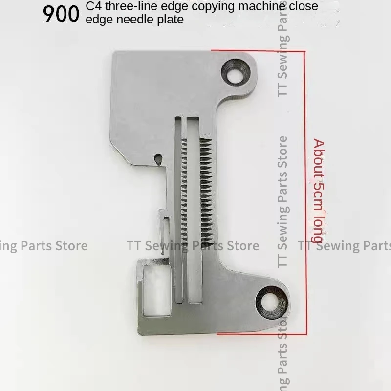 1PCS 3-Thread Close-Edge Gauge Set Presser Foot Needle Plate Chuck 277315-16f 277305-16f Feed Dog for Jack C4 904 B5 Overlock