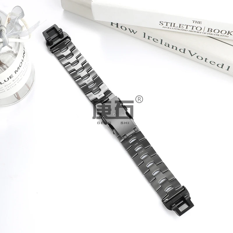 Stainless steel and Titanium alloy watch band Strap For Casio GBD-H1000 GBD H1000