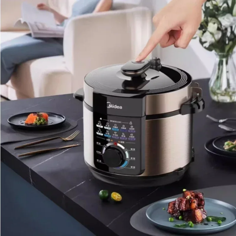 New 5 - liter large - capacity household intelligent multi - function electric pressure cooker, also a rice cooker.