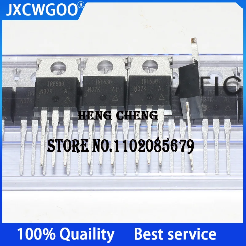 

10 шт. 100% новый оригинальный IRF530PBF IRF530 TO-220