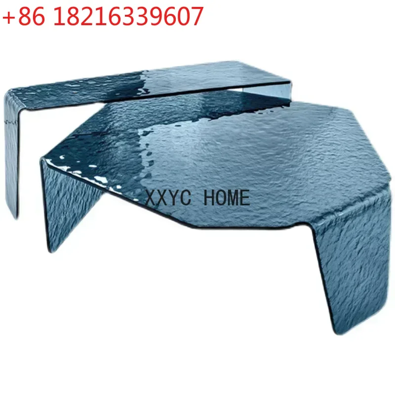 TAO Irregular Transparent Acrylic Tea Table Model Room Living Room Bedroom Art Tea Table