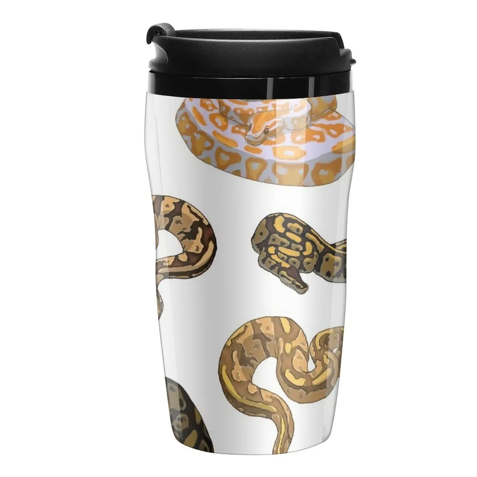 New Ball Python Morph Snake Pattern Travel Coffee Mug Beautiful Tea Cups Cups And Mugs