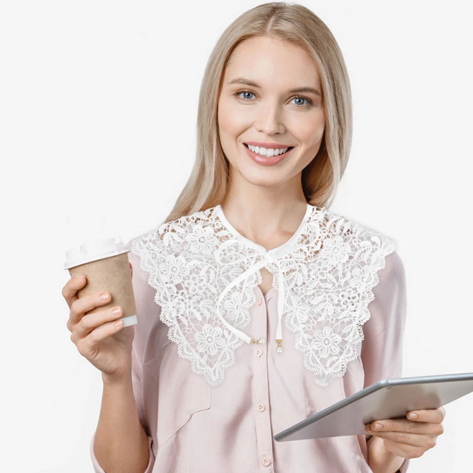 Рисунок 6 - Кружевной шаль с воротником