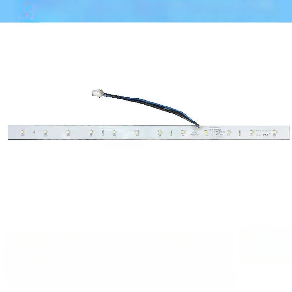 39.5cm LED Fridge Light Strip DC12V Compatible with For Midea For bcd 640WKGPZM Refrigerator Cool White Interior Replacement