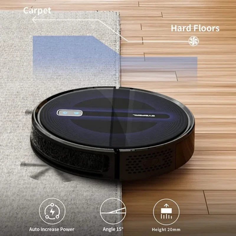 3 in 1 Abir x6 Wifi Automatic Robot Vaccum Vacuum Cleaner With Charging Dock