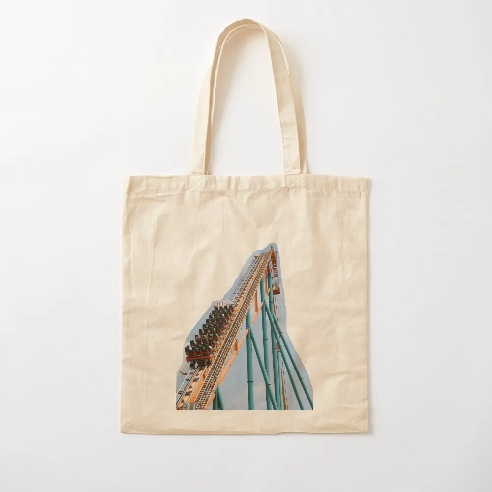 

Roller Coaster graphic/image Tote Bag women bag bag luxury women tote screen eco pack Canvas Tote