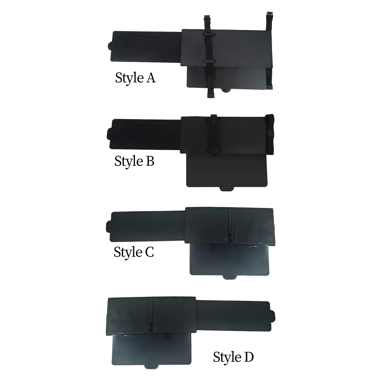 Car Sun Visor Extender Anti Glare Accessory Elastic Strap Sun Protection for Sunny Day Easily Install Multipurpose Durable