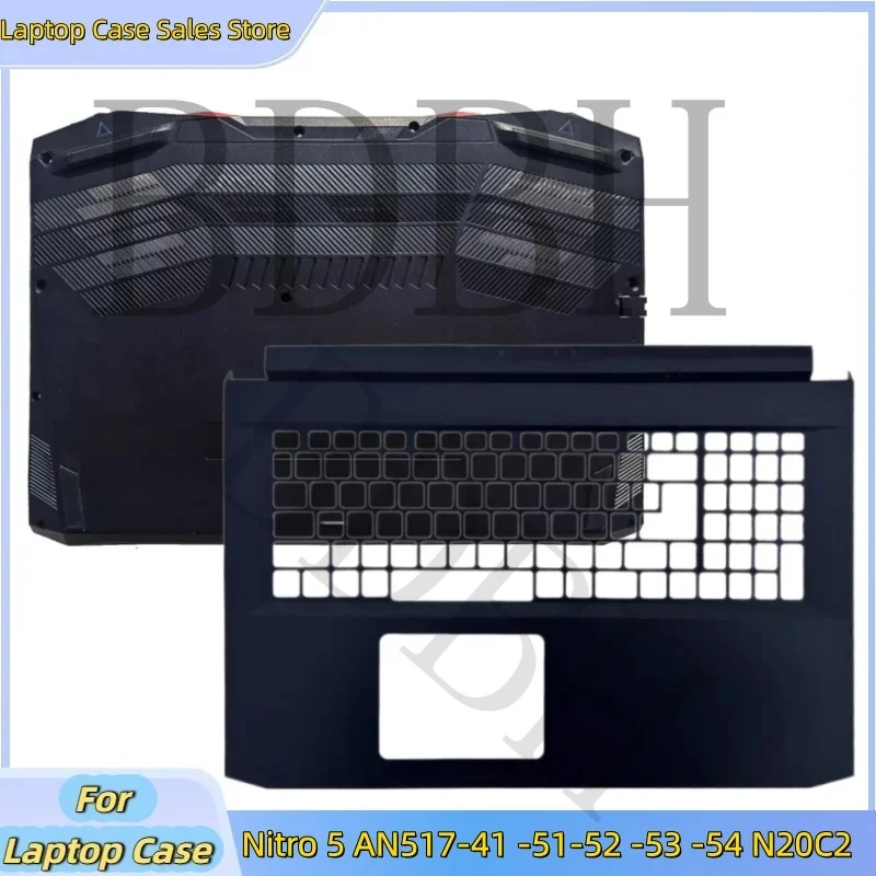 New For Nitro 5 AN517-41 AN517-51 AN517-52-53 -54 N20C2 Upper Case Palmrest Cover/Bottom base Cover Lower Case