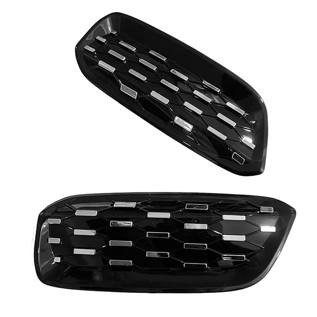 ABZV-Penutup Jaring Kisi Bumper Depan Mobil untuk BMW I3 I01 LCI 2014-2020