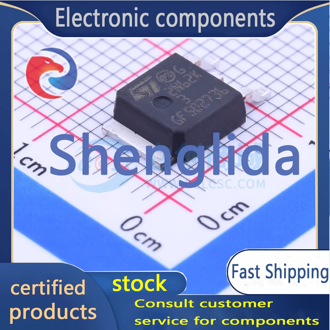 STD2N62K3 package TO-252-2 (DPAK) field effect transistor (MOSFET) brand new off the shelf 1PCS